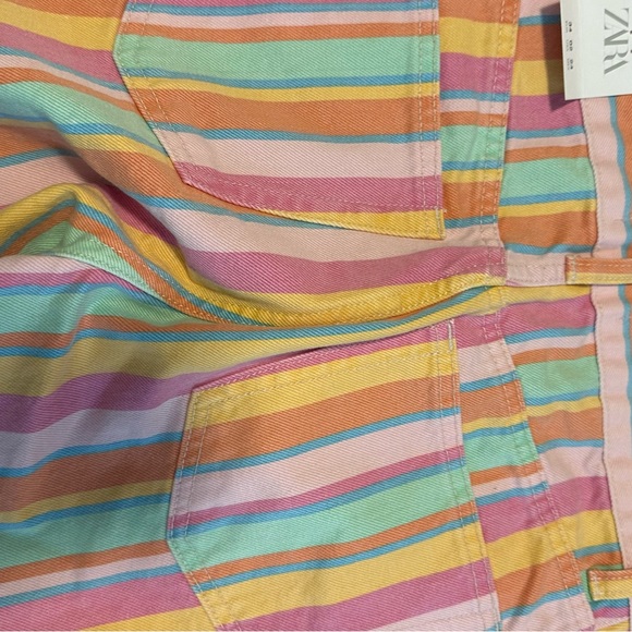 zara striped shorts - Picture 6 of 6